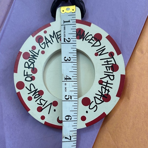 Alabama Crimson Tide Picture Ornament with Ribbon - Picture 5 of 6